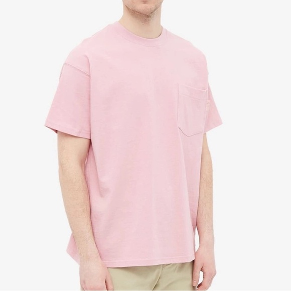 Advisory Board Crystals Men's Pocket T-Shirt in Pink Size XL - Picture 1 of 12
